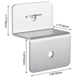 Maxbell 4x Bracket for Solar Panel Wall Mount Cabins RV Nuts Roof Mount Garages