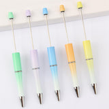 Maxbell Beadable Pens DIY Set Christmas Decor Ball Pen for Classroom Journaling Pens Set A