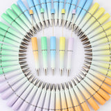 Maxbell Beadable Pens DIY Set Christmas Decor Ball Pen for Classroom Journaling Pens Set A