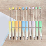 Maxbell Beadable Pens DIY Set Christmas Decor Ball Pen for Classroom Journaling Pens Set A
