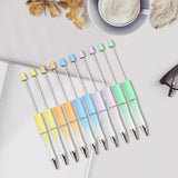 Maxbell Beadable Pens DIY Set Christmas Decor Ball Pen for Classroom Journaling Pens Set A