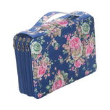 Maxbell Pencil Case Storage Stationery Organizer Pen Bag Pouch for Pens Markers Blue