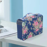 Maxbell Pencil Case Storage Stationery Organizer Pen Bag Pouch for Pens Markers Blue