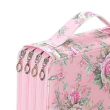 Maxbell Pencil Case Storage Stationery Organizer Pen Bag Pouch for Pens Markers Pink