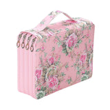Maxbell Pencil Case Storage Stationery Organizer Pen Bag Pouch for Pens Markers Pink