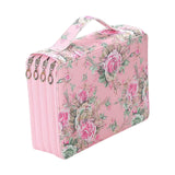 Maxbell Pencil Case Storage Stationery Organizer Pen Bag Pouch for Pens Markers Pink