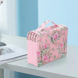 Maxbell Pencil Case Storage Stationery Organizer Pen Bag Pouch for Pens Markers Pink