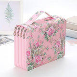 Maxbell Pencil Case Storage Stationery Organizer Pen Bag Pouch for Pens Markers Pink