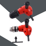 Maxbell 90 Degree Narrow 1.0mm-10mm Drill Attachments Drill Chuck Converter Manual Chuck