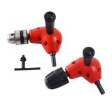 Maxbell 90 Degree Narrow 1.0mm-10mm Drill Attachments Drill Chuck Converter Manual Chuck