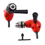 Maxbell 90 Degree Narrow 1.0mm-10mm Drill Attachments Drill Chuck Converter Manual Chuck