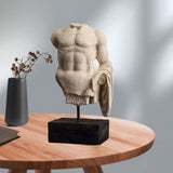 Maxbell Man Bust Statue Desktop Decoration Gifts for Friends and Family Decorative