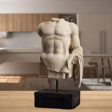 Maxbell Man Bust Statue Desktop Decoration Gifts for Friends and Family Decorative