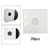 Maxbell 20 Pack Vinyl Record Sleeves Inner Sleeves Paper for 12inch Album Collection