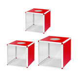 Maxbell Donation Boxes Comment Box Metal Frame for Shopping Mall Outdoor Office 25cm