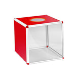 Maxbell Donation Boxes Comment Box Metal Frame for Shopping Mall Outdoor Office 25cm
