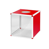 Maxbell Donation Boxes Comment Box Metal Frame for Shopping Mall Outdoor Office 25cm