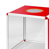 Maxbell Donation Boxes Comment Box Metal Frame for Shopping Mall Outdoor Office 25cm