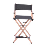 Maxbell Makeup Artist Chair Cosmetics beauty folding for Balcony Makeup Rose Aureate