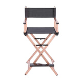 Maxbell Makeup Artist Chair Cosmetics beauty folding for Balcony Makeup Rose Aureate