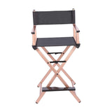 Maxbell Makeup Artist Chair Cosmetics beauty folding for Balcony Makeup Rose Aureate