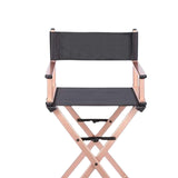 Maxbell Makeup Artist Chair Cosmetics beauty folding for Balcony Makeup Rose Aureate