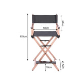 Maxbell Makeup Artist Chair Cosmetics beauty folding for Balcony Makeup Rose Aureate
