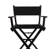 Maxbell Makeup Artist Chair Cosmetics beauty folding for Balcony Makeup Black