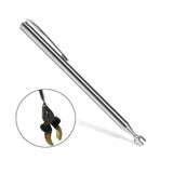 Maxbell Telescopic Pickup Tool Handheld Durable Multipurpose for Workshop Indoor Argent