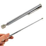 Maxbell Telescopic Pickup Tool Handheld Durable Multipurpose for Workshop Indoor Argent