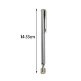 Maxbell Telescopic Pickup Tool Handheld Durable Multipurpose for Workshop Indoor Argent