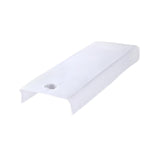Maxbell SPA Massage Bed Cover Sheet Protector with Face Hole 80x200cm Machine Wash White