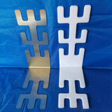 Maxbell Pet Anesthesia Breathing Circuit Bracket Universal L shaped Threaded Holder White