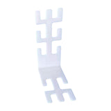 Maxbell Pet Anesthesia Breathing Circuit Bracket Universal L shaped Threaded Holder White