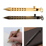 Maxbell Ballpoint Pen Portable Writing Pen EDC Pen for Business Collection School Brass