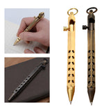 Maxbell Ballpoint Pen Portable Writing Pen EDC Pen for Business Collection School Brass