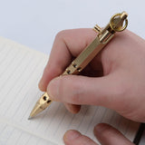 Maxbell Ballpoint Pen Portable Writing Pen EDC Pen for Business Collection School Brass