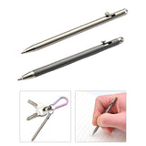 Maxbell Creative Mini Titanium Pen Durable Multitool for Hiking Traveling School A