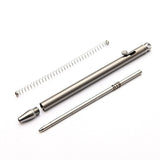 Maxbell Creative Mini Titanium Pen Durable Multitool for Hiking Traveling School A