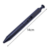 Maxbell Signatures Personal Pen Defensa Pocket Portable Survival Durable ploy Black