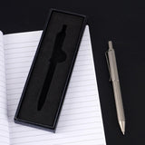 Maxbell Retractable Ballpoint Pen Titanium Alloy Ball Pen Accs for Writing School