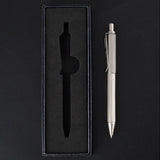 Maxbell Retractable Ballpoint Pen Titanium Alloy Ball Pen Accs for Writing School