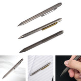 Maxbell Retractable Ballpoint Pen Titanium Alloy Gift Ball Pen for Women Men School A