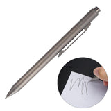 Maxbell Retractable Ballpoint Pen Titanium Alloy Gift Ball Pen for Women Men School A