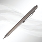 Maxbell Retractable Ballpoint Pen Titanium Alloy Gift Ball Pen for Women Men School A