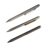 Maxbell Retractable Ballpoint Pen Titanium Alloy Gift Ball Pen for Women Men School A