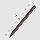 Maxbell Retractable Ballpoint Pen Titanium Alloy Gift Ball Pen for Women Men School C