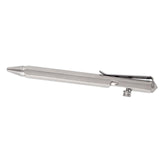 Maxbell Ballpoint Pen Titanium Alloy Portable EDC Pen Black Ink for Executive School Grey