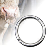 Maxbell Multifunction Cattle Nose Ring Durable Nose Circle Easy to Use for Supplies S