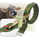 Maxbell Thickened Cow Neck Collar Adjustable Farm Animals Selection for Farm Hunting 130cm
